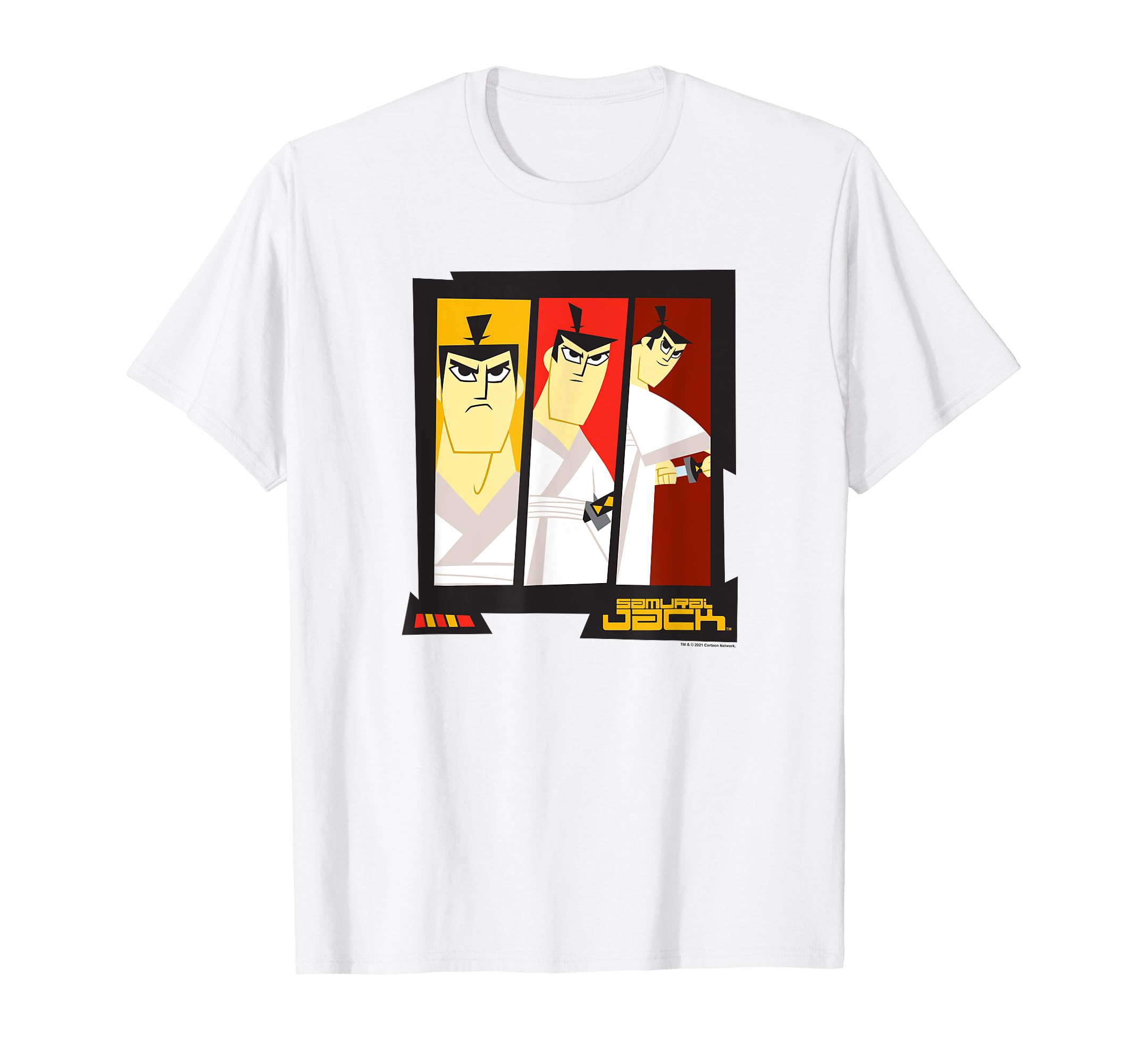 Samurai Jack Samurai Jack Panels T-Shirt
