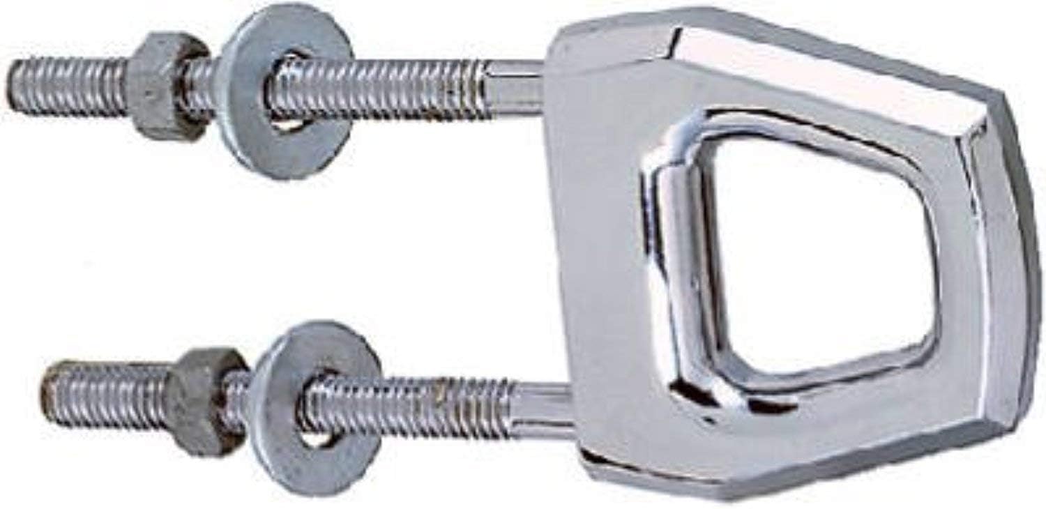 BOW EYE 3 LONG Chrome Plated Zinc