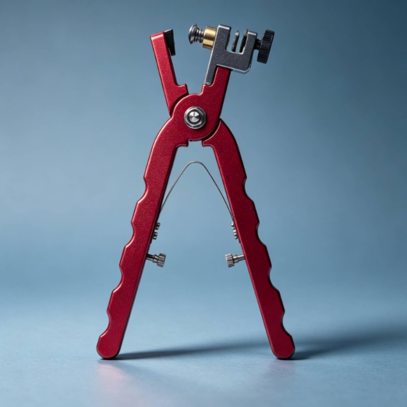 TISHITA de Correas de Reloj Alicates Herramienta de Corte Perforadora Ajustable para Correas de Cuero en Acero con Mecanismo de Adecuado para Relojeros Bricolaje Taller y Banco de Trabajo