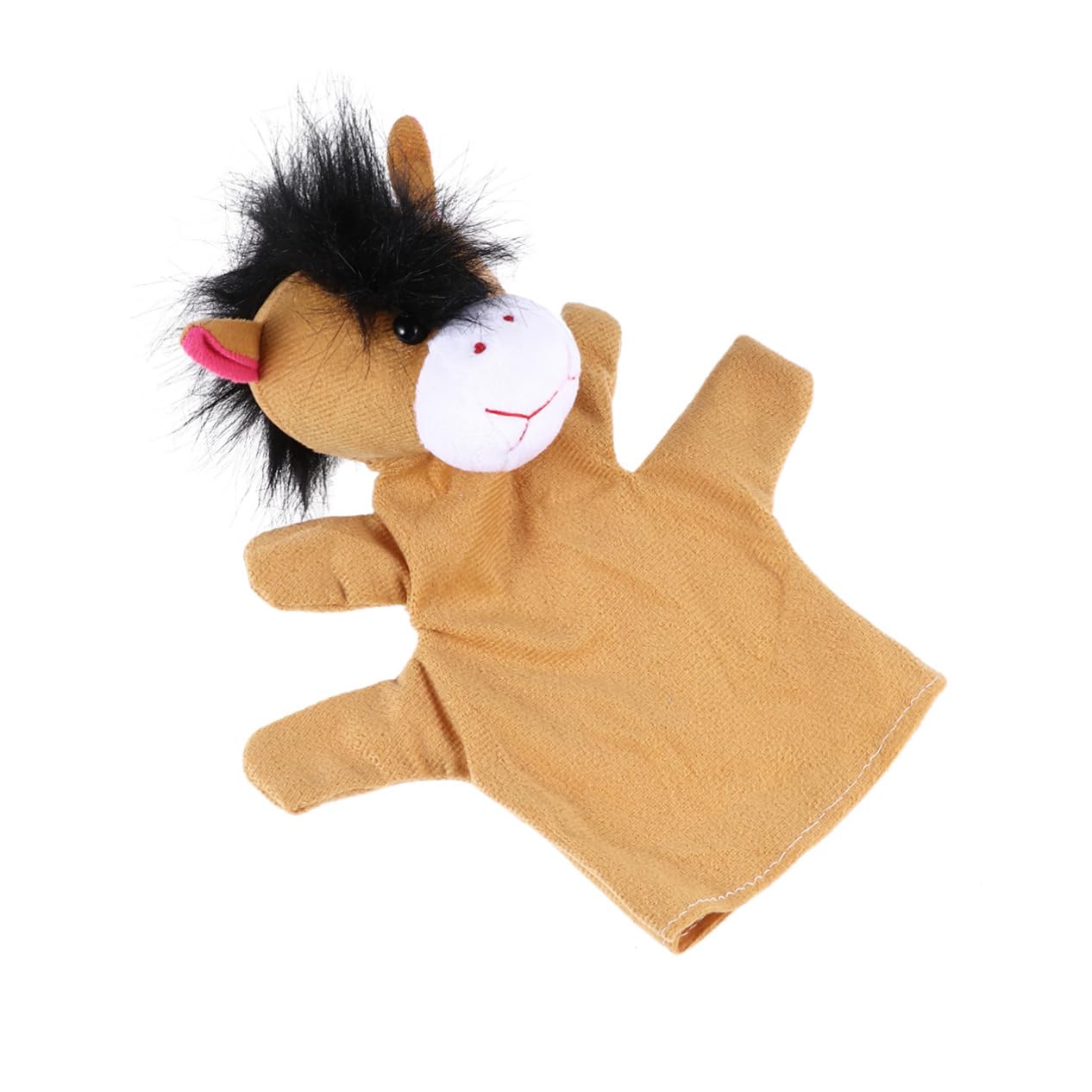 FRCOLOR à Main Peluche Animale Cinq Doigts Peluche pour Garçon Fille Accessoire de Conte et Jeu Educatif