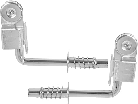 NUOBESTY 2pcs Sofa Headrest Angle Adjuster Iron 6 Gear Adjustable Hinge