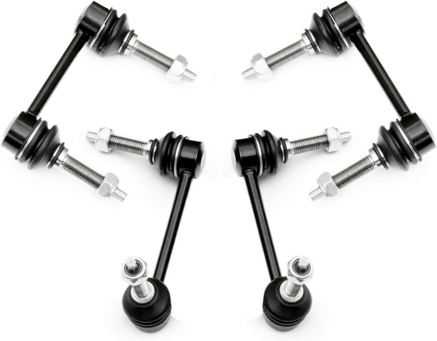 Sway Bar Link Kit for 2011-2015 Dodge Durango Jeep Grand Cherokee (Front Rear)