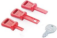 Vista 1 de Arnold 490-241-0008 Univ Snowthrwr Juego de llaves, sin tamaño, rojo