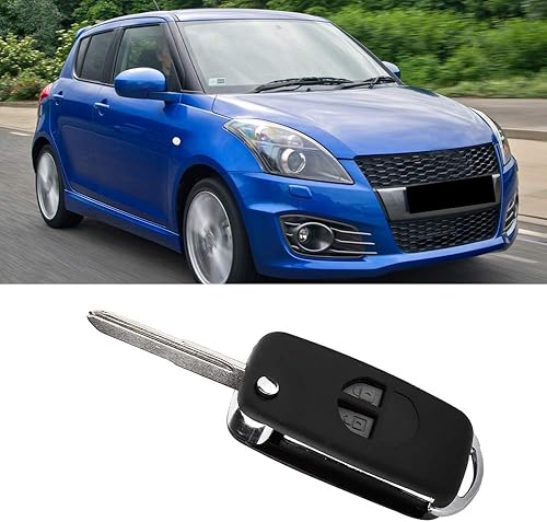 Miniatura 5 de Aramox Funda para llavero con control remoto de 2 botones para Swift Grand Vitara Alto