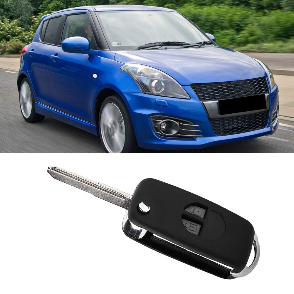 Custodia Portachiavi Auto Resistente 2 Pulsanti – Sostituto Per Telecomando Peugeot 2008, 3008, 5008 (Solo Guscio, Senza Elettronica)