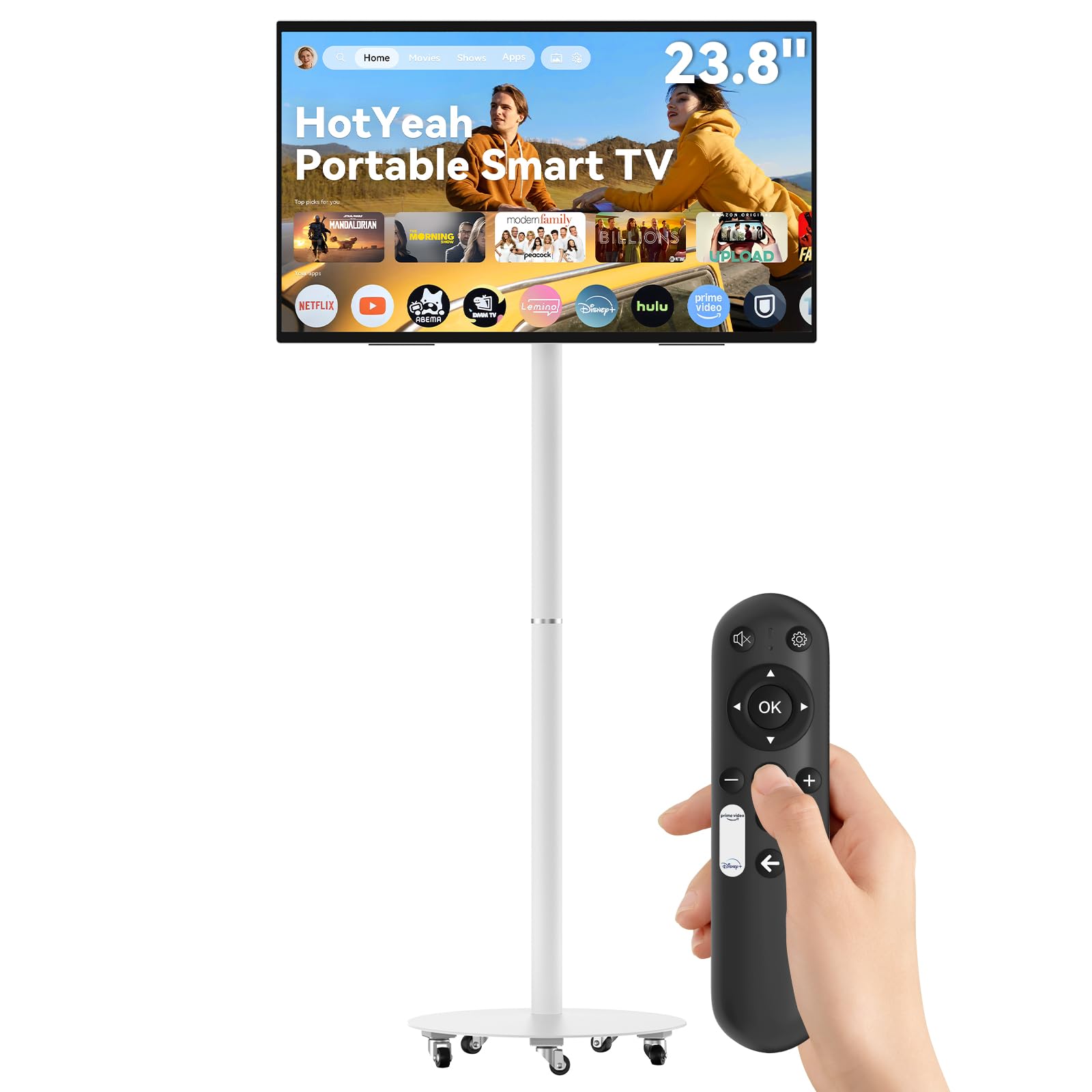 YOHARU テレボート Amazon.com: HotYeah Portable Smart TV on Wheels, EDLA-Certified