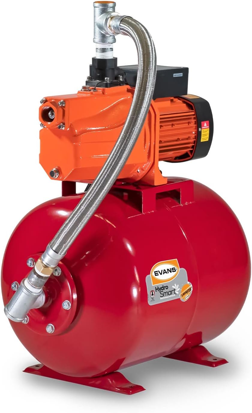 EVANS Equipo hidroneumático HydroSmart® con bomba Jet automática de 1