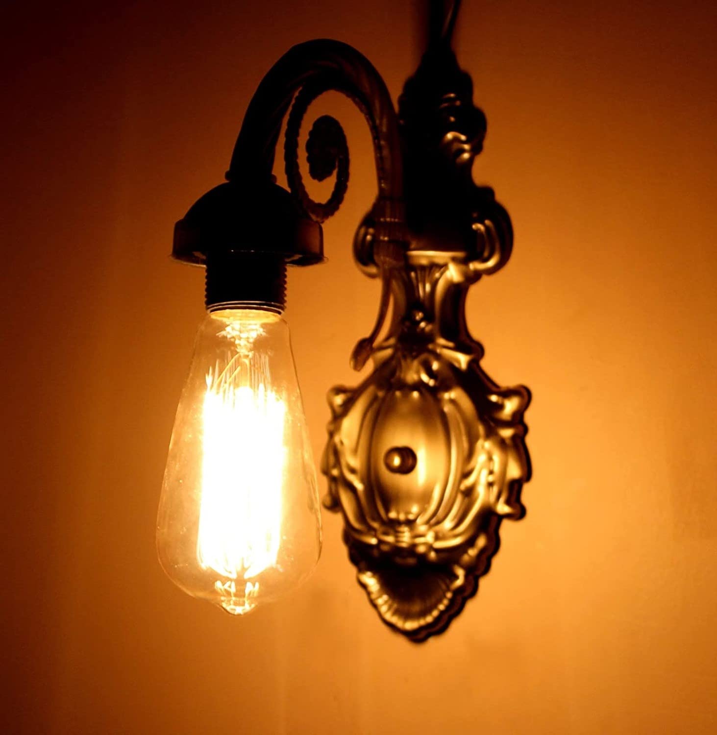 Kinis Dark Brown Glass Wall Light - Modern Decor -13