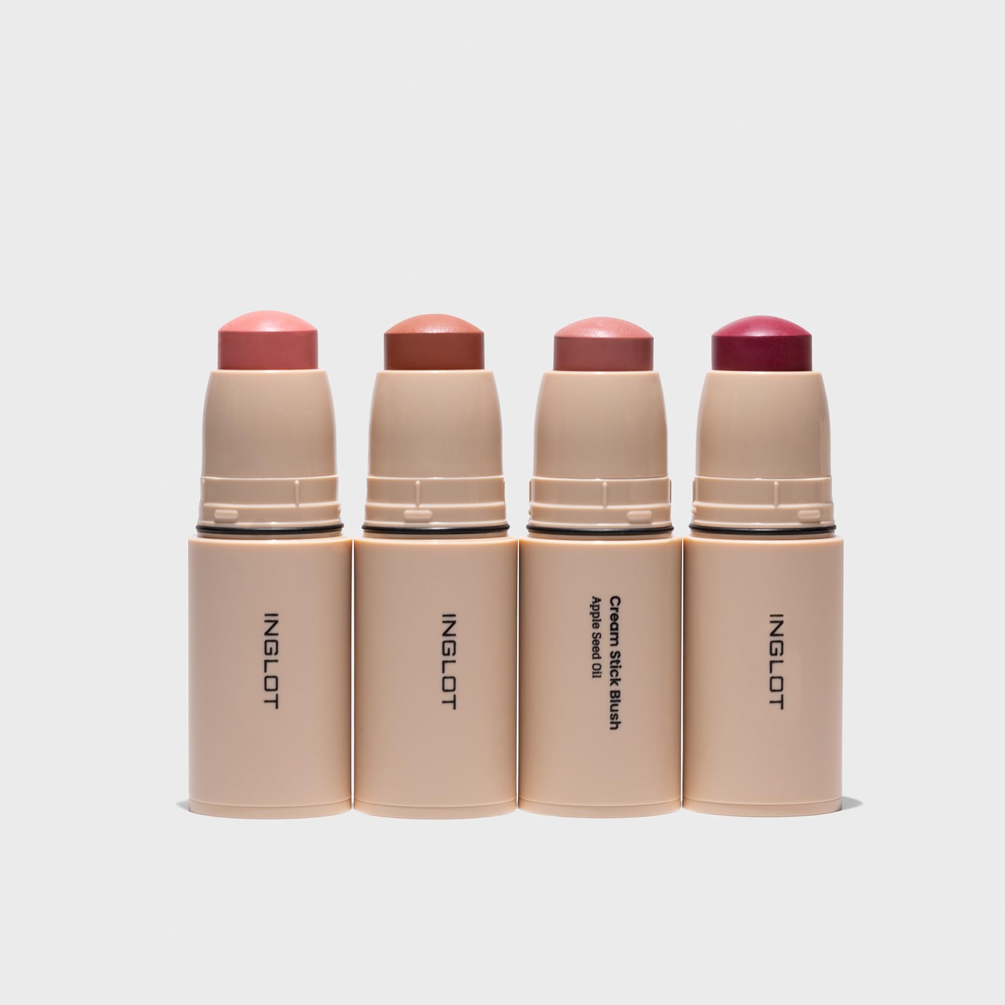 Inglot Cream Stick Blush | Fard in Stick Cremoso | Facile da Applicare e con Finish Naturale | Ideale per Definire le Guance | Formula Idratante e a Lunga Durata | Classic Pink 212 | 6,2 g