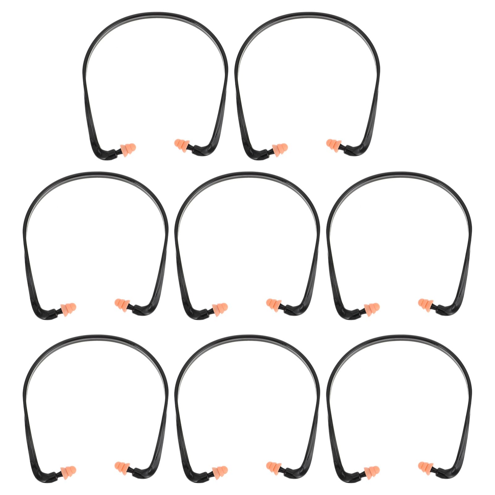 24pièces Bouchons Oreilles Silicone à Bande Réutilisables Et Lavables Protection Auditive Pour Travail Sommeil