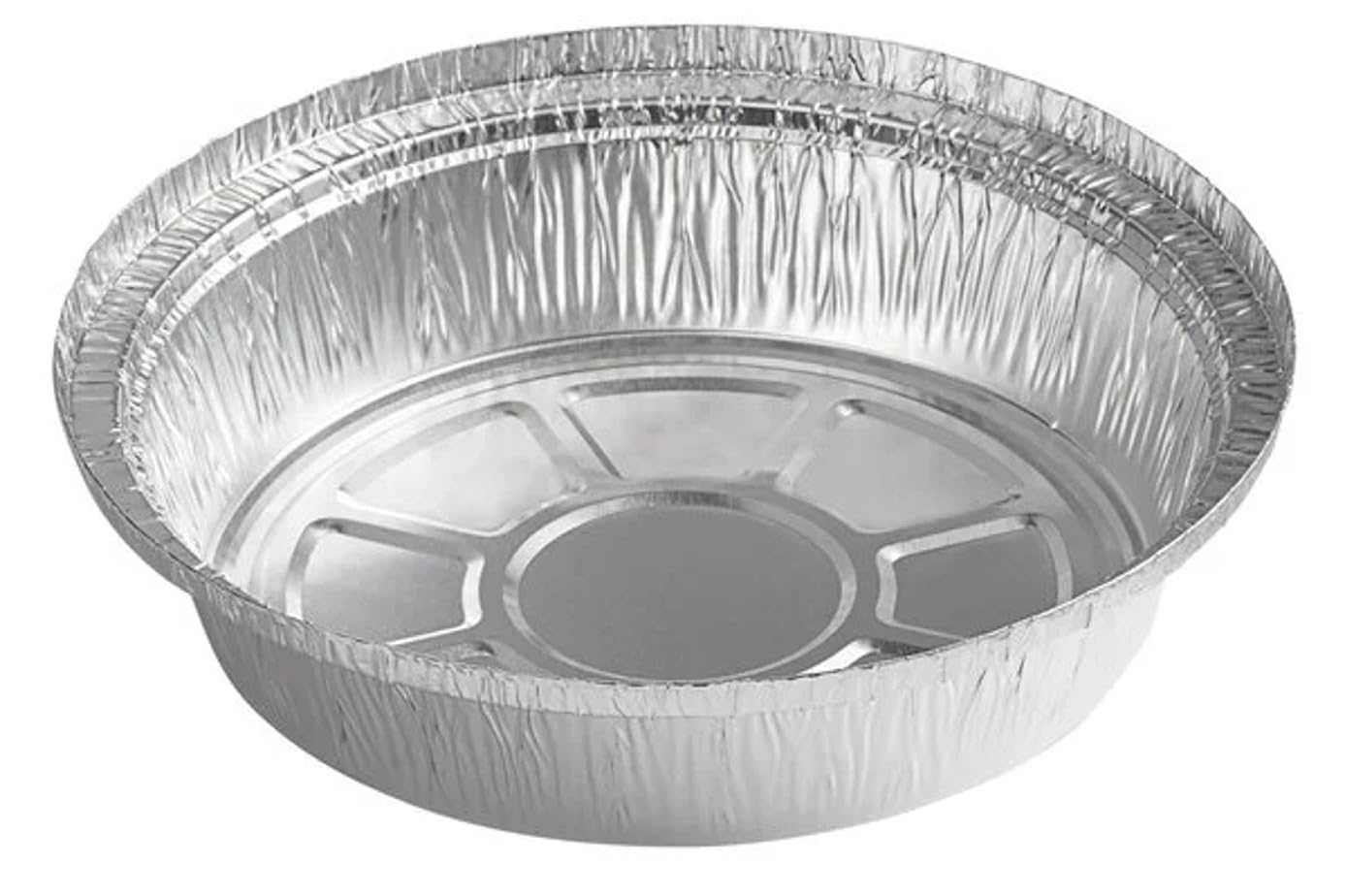 Ruthy's Outlet Round aluminum foil pans Disposable Tray Containers for Storing, Baking, Meal Prep & Reheating | Freezer & Oven Safe, Recyclable (30, 8