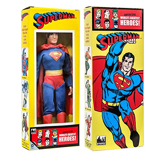 DC Comics Retro Style Boxed 8 Inch Action Figures: Superman