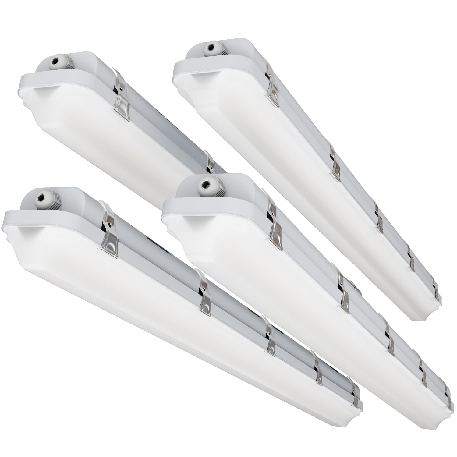 SLAclite 4FT LED Vapor Tight Light 60W/50W/40W,4000K/5000K/6000K