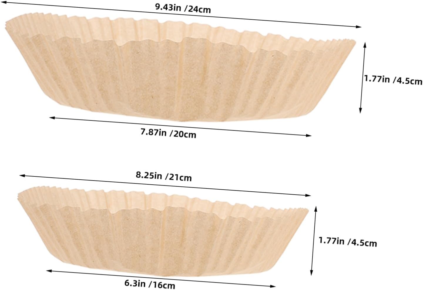 200pcs round Air Fryer Paper Liners, Disposable Unbleached Parchment Sheets for Baking and Grilling, Oil Proof and Heat Resistant Kitchen Solution for Easy Cleanup