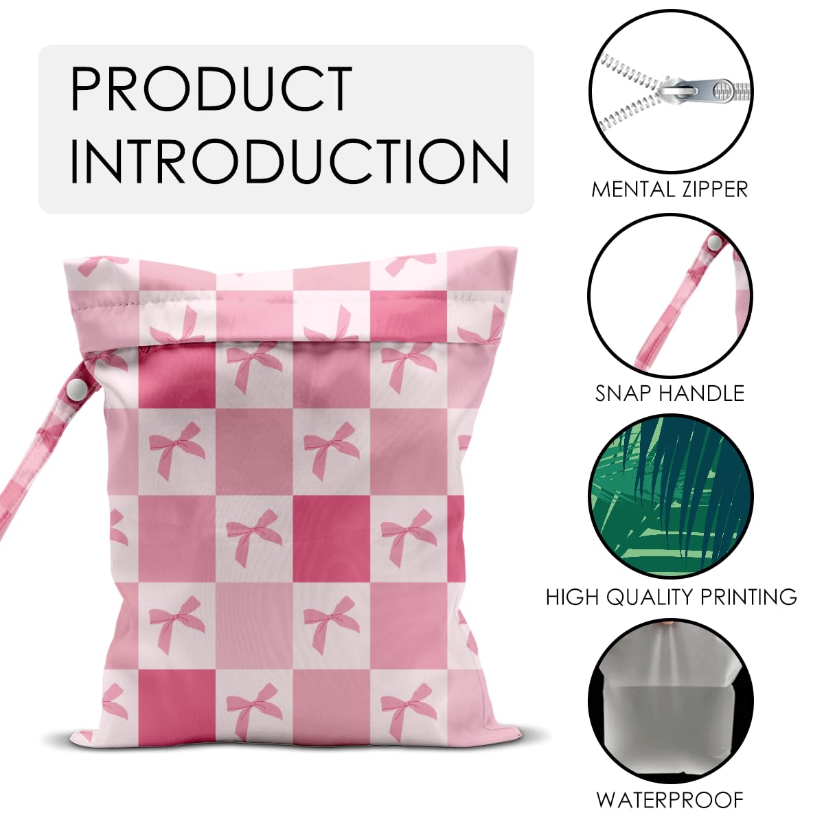 Bolsa húmeda para traje de baño, piscina, viajes, pañales de tela para bebé, ropa sucia, yoga, gimnasio, bolsas de playa, regalos de verano para mujeres y hombres, artículos esenciales de vacaciones