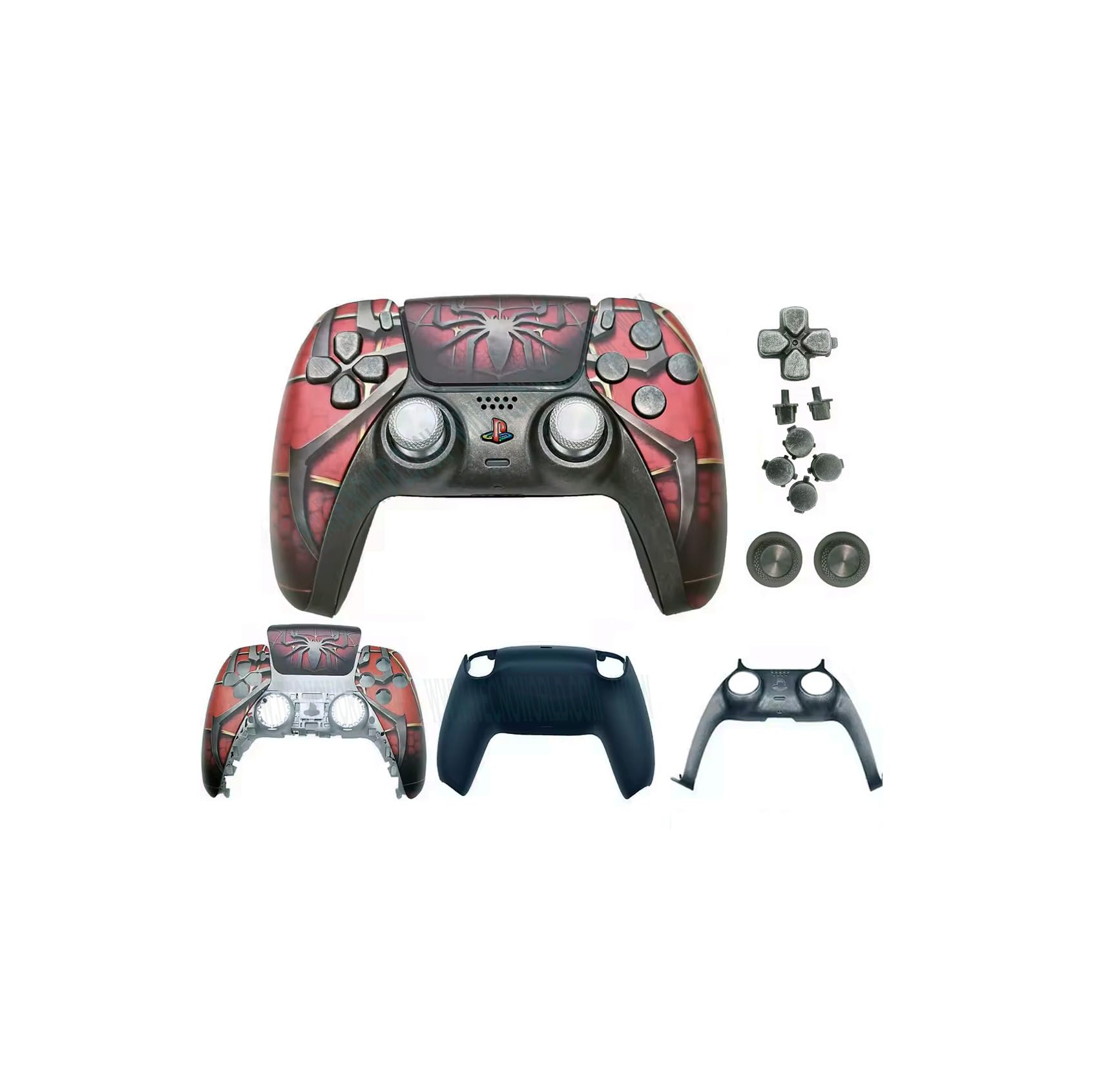 Carcasa Spider para mando PS5 para transformar tus tardes de juego en casa 2