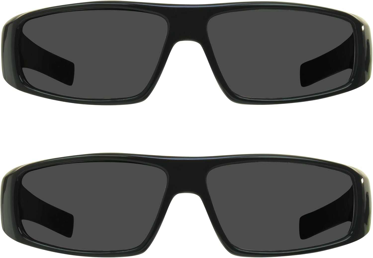 proSPORT FULL LENS READING Sunglasses Wrap Around Sun Readers Rectangular Men Large Fit +100 to +350 - NOT BIFOCAL