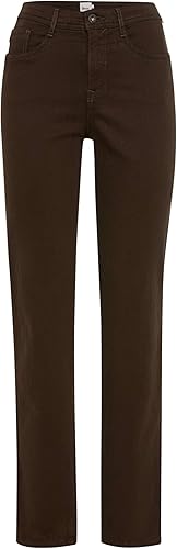 Brax Pantalones Vaqueros para Mujer Style.Carola Thermo Denim Feminine, 52 Dark 