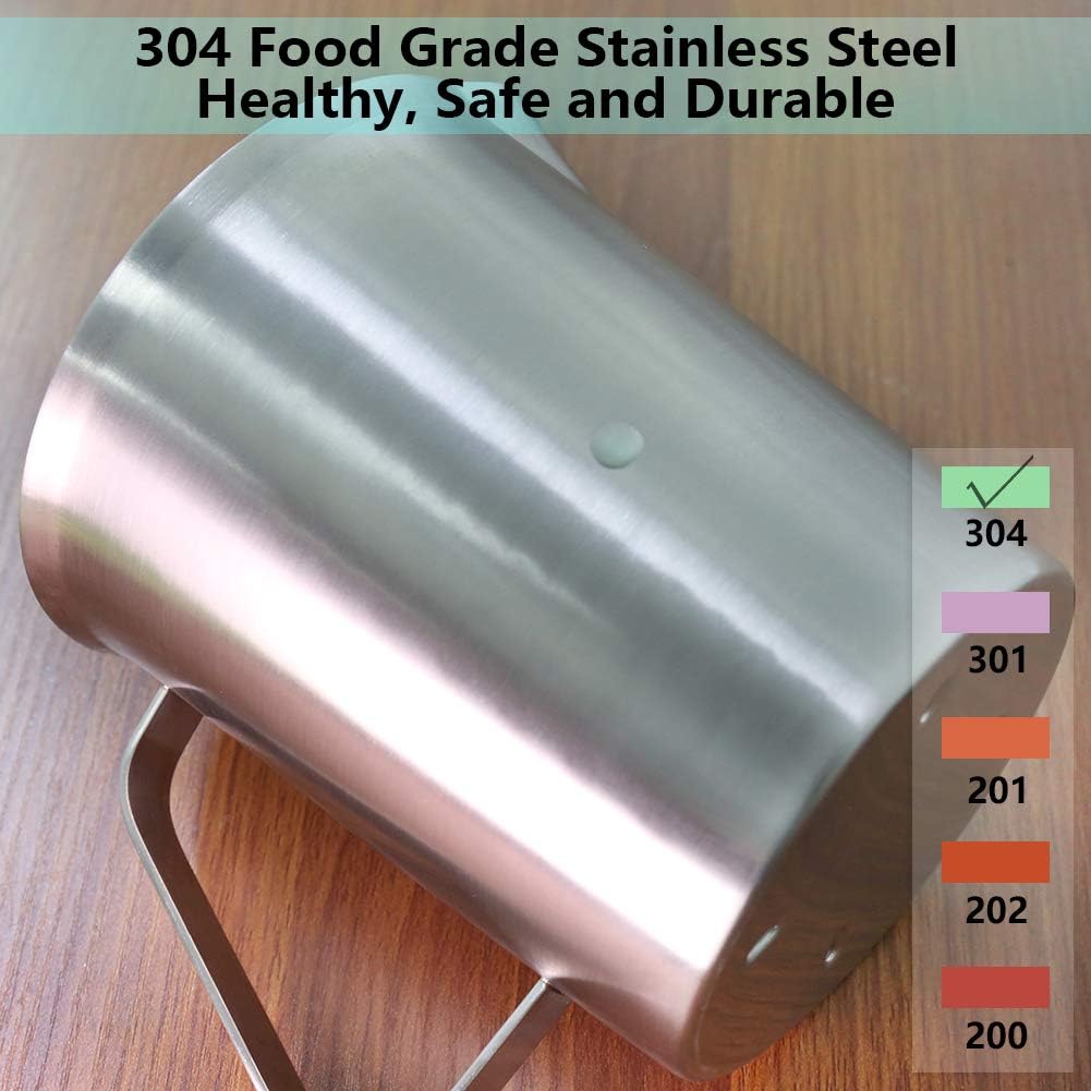 Newness Stainless Steel Measuring Cup, Metal Measuring Cup with Handle (Upgraded, 3 Marking Including Cup/ML/Ounce Scale), 16 Ounces (0.5 Liter, 2 Cup) - Image 5