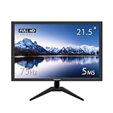 Monitor LED 21.5" Full HD 75Hz - Tela para PC com 5ms, HDMI/VGA, Modo Leitura, Contraste 1000:1 e Design Compacto para Home Office, Estudos e Uso Diário — imagem 1