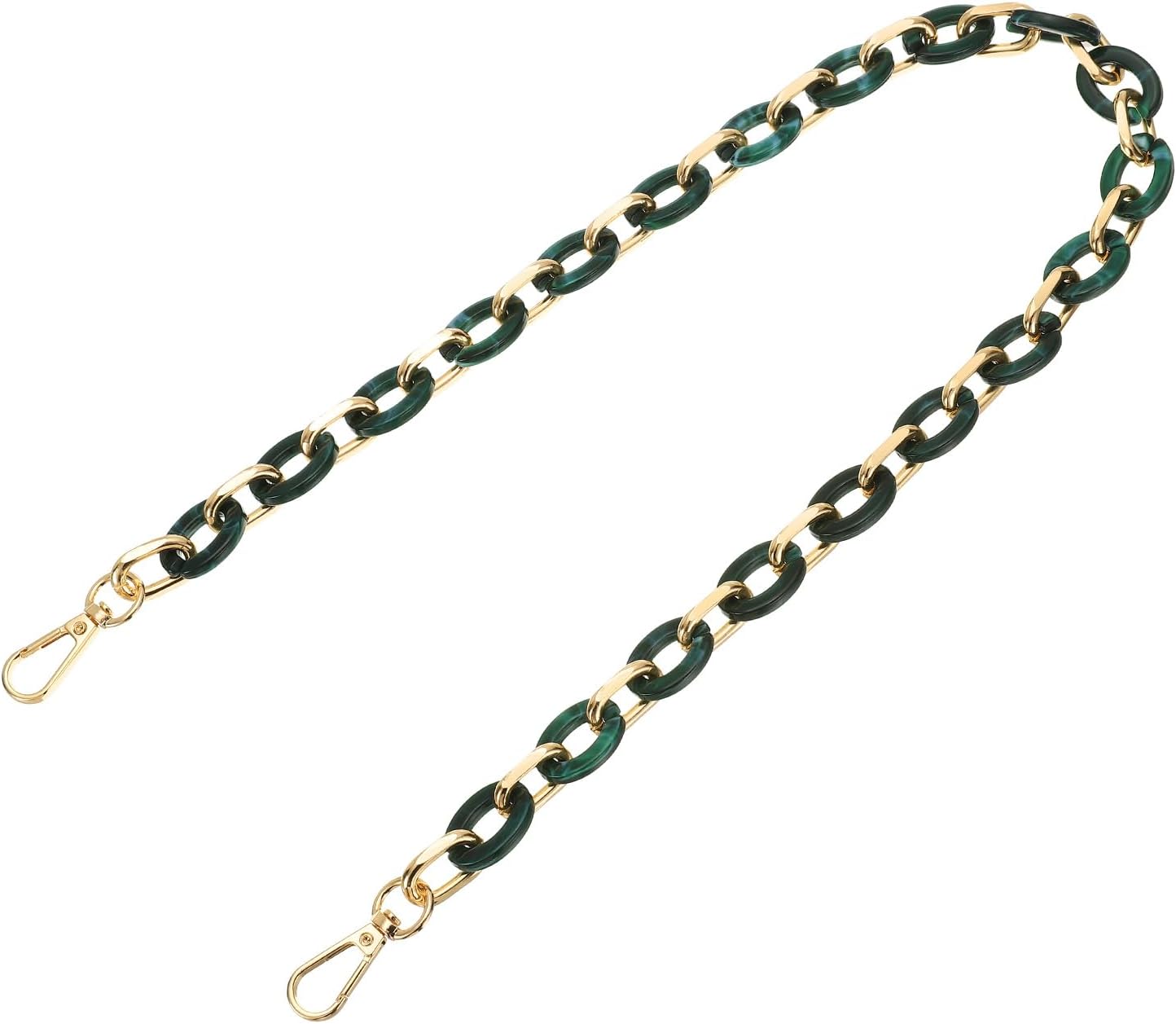 PATIKIL Acrylic Purse Strap, Acrylic Chain Purse Straps Replacement Handbag Strap Fashionable Purse Clutches