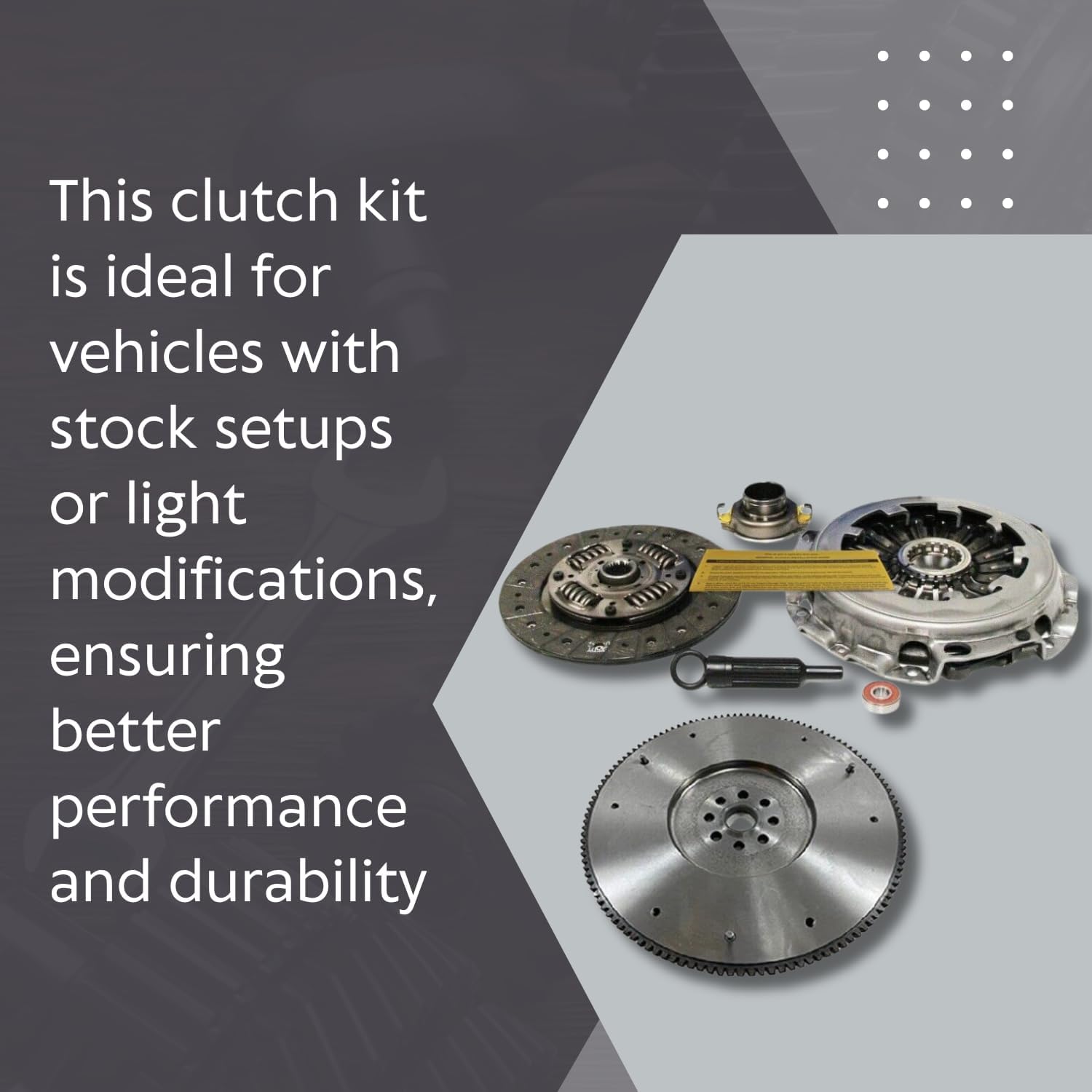Exedy Clutch Kit With EFT Heavy Duty Flywheel For 2002-2005 Subaru Impreza WRX EJ205 2.0T - Complete OE Clutch Replacement Set For Enhanced Performance & Durability - With 12 Month Brand Warranty