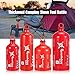 Lixada Fuel Bottle Petrol Alcohol Liquid Gas Oil Bottle Outdoor Camping No-Leak Safety Gas Can Oil Container Extra Emergency Backup Fuel Tank 500ML / 750ML / 1000ML / 1500ML