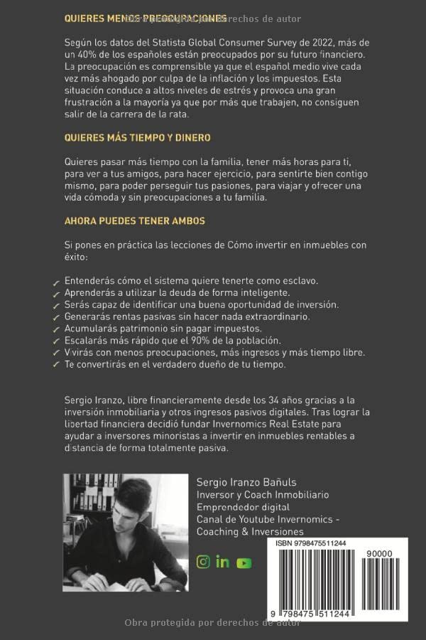 Miniatura 2 de CÓMO INVERTIR EN INMUEBLES CON ÉXITO La guía definitiva de la inversión inmobiliaria o bienes raíces (Spanish Edition)