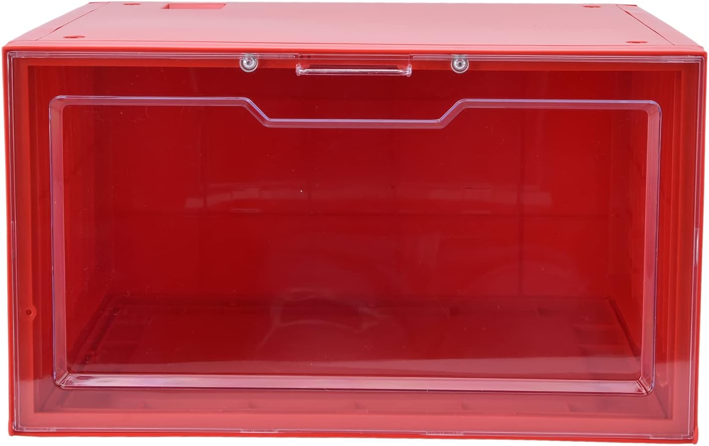 Psytfei LED Shoe Box Voice Control Clear Shoe Storage Boxes