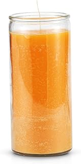 14 Day Plain Orange Candle Spiritual Healing Spell-Casting Witchcraft Wishing Manifestation Magical Positive Energy Protection Blessing Ritual Wish Candles