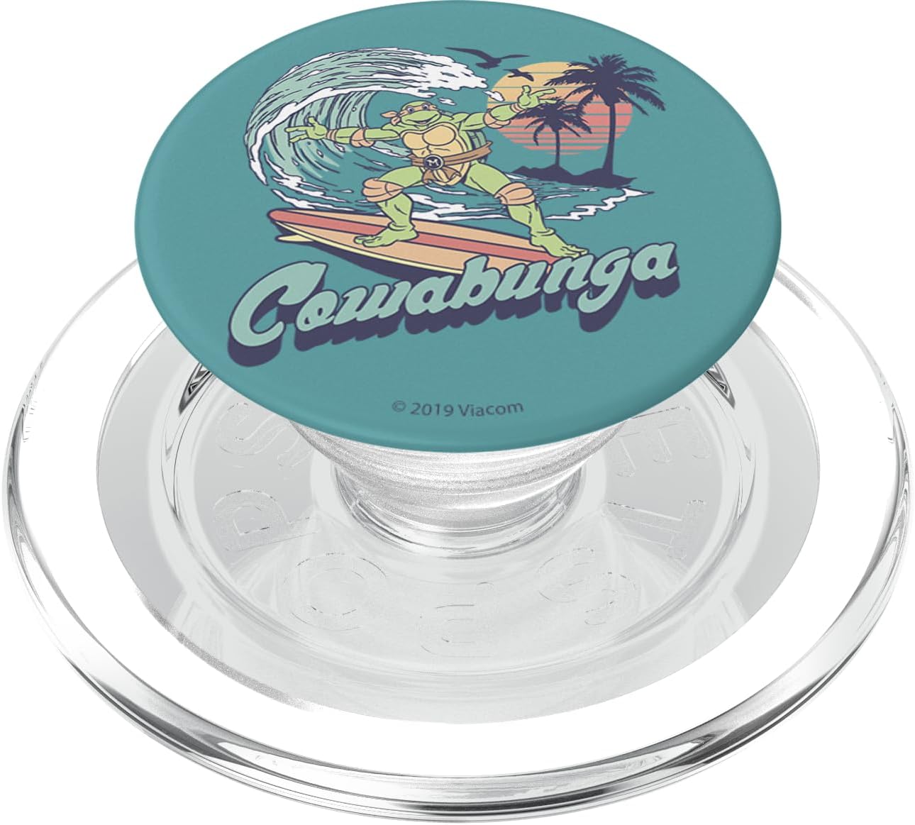 Teenage Mutant Ninja Turtles Michelangelo Cowabunga Surf PopSockets MagSafe PopGrip for iPhone