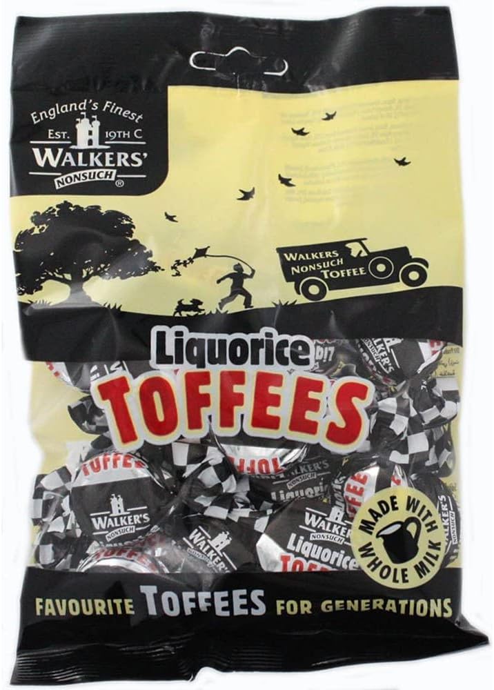 Walkers Nonsuch Licorice Toffees, 5.3 oz. by Walkers Toffee Amazon.fr