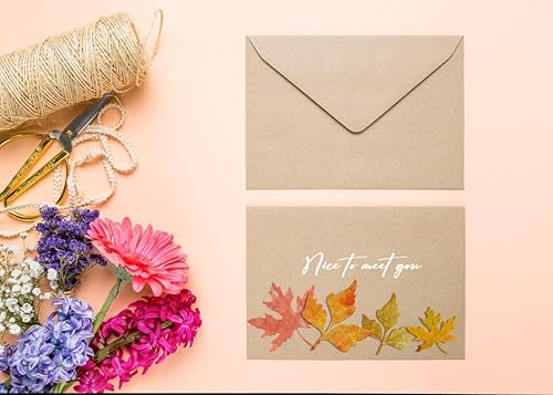 Miniatura 10 de Troqueles de corte de metal de hojas de otoño para hacer tarjetas, hojas de Acción de Gracias, hojas de árbol de otoño, primavera, tallos en