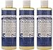 Produktbild (3 PACK) - Dr Bronner - Peppermint Castile Liquid Soap | 946ml | 3 PACK BUNDLE