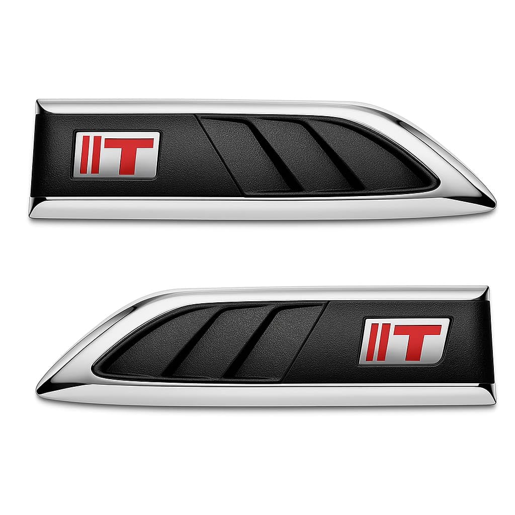 Car Air Flow Side Fender Vent for Victoris 2026 Year Onwards All Models of Suzukii Car Decorative Side Vent Cover Trim Sticker Chrome (Set of 2)-image-14