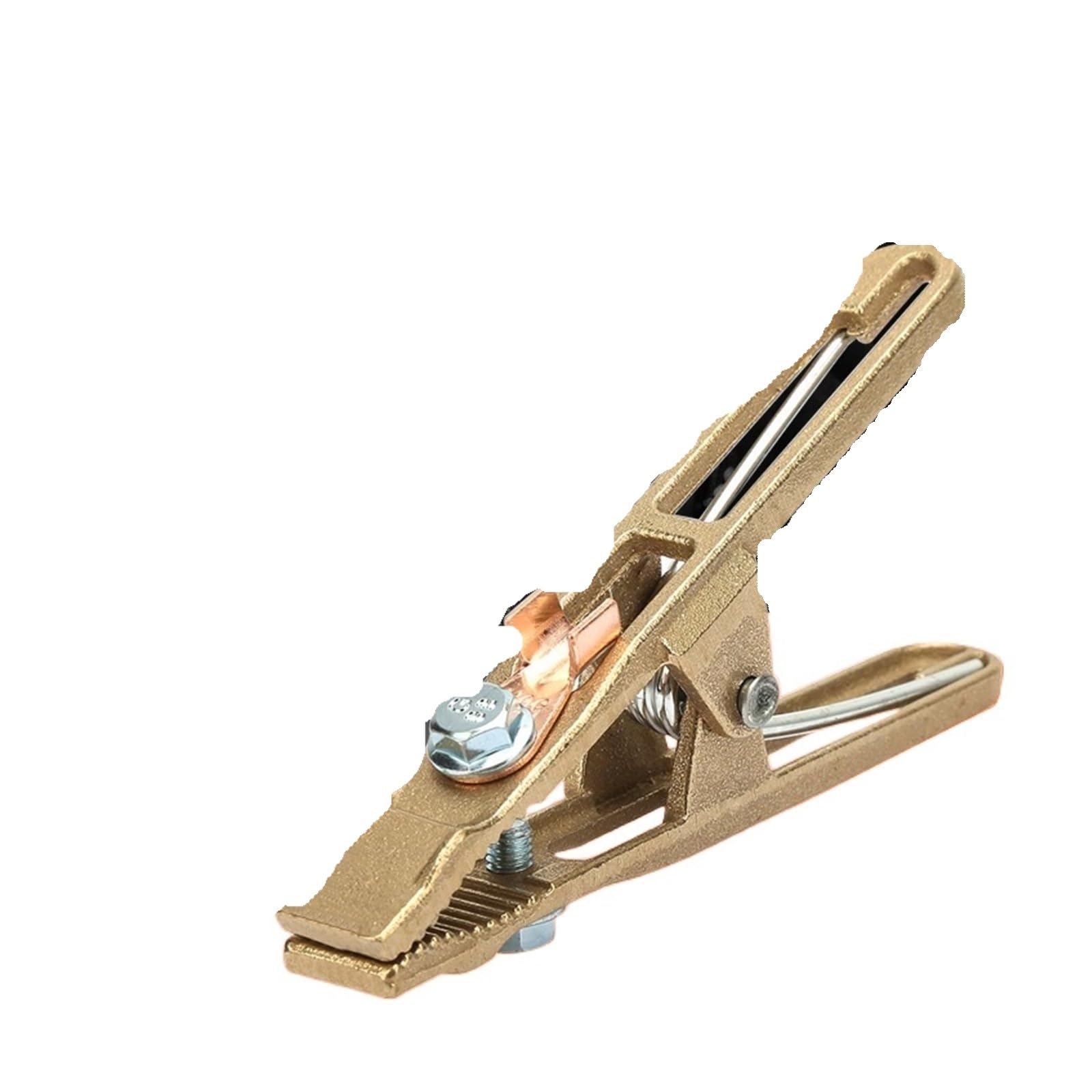 Maqddo One Color 2Pcs Ground Clamp Welding Electrode Holder Earth Cable Clip Crocodile Clips For Welding Machine(260A)