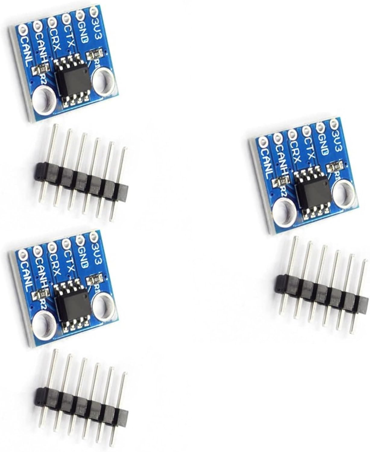 3Piece / 1Piece CAN Bus Transceiver SN65HVD230 for Boards with Differential Signals Transmission ISO11898 Compatible CAN Bus Module