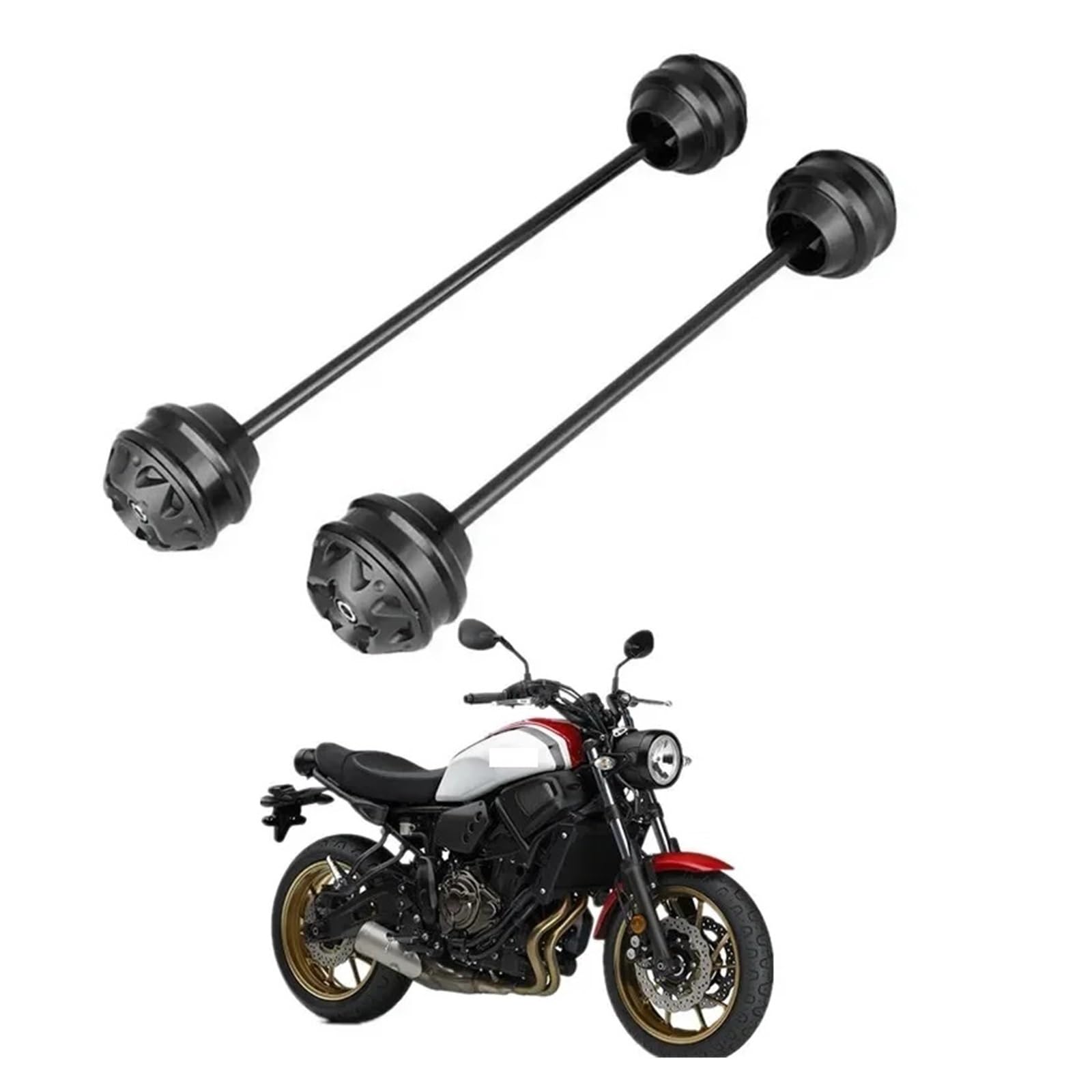 Für Yam&aha XSR 700 900 XSR700 XSR900 2015-2020 Vorne Hinten Rad Protector Achse Gabel Crash Slider Gabel Crashbügel