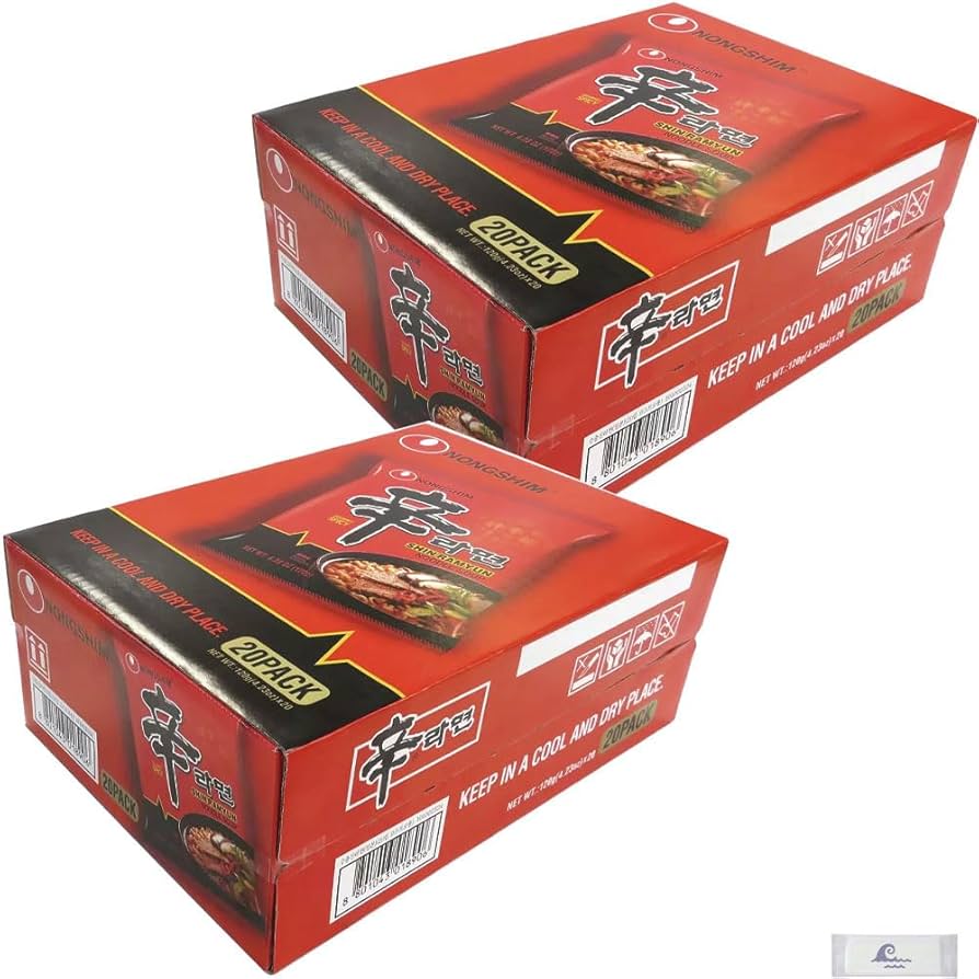 辛ラーメン20袋入（3箱） Amazon.co.jp: 韓国 農心 辛ラーメン 107g×20袋 : 食品・飲料・お酒