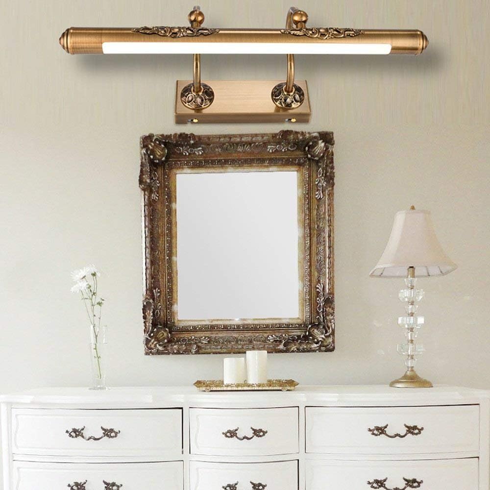 Home Bathroom Mirror Headlights Mirror Lamp Led Integrated Traditional