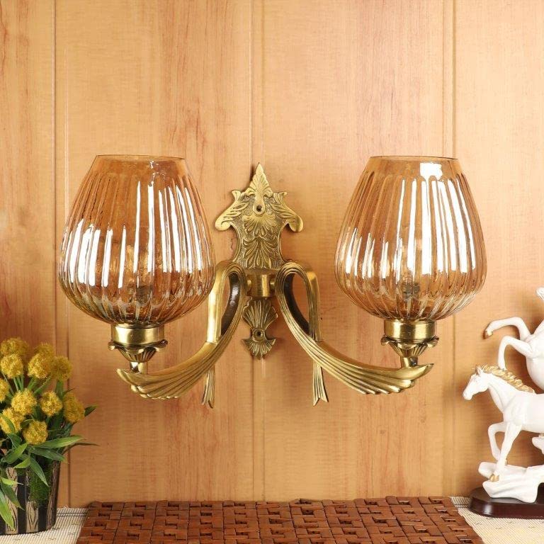 ELIANTE Latón Negro Gold Brass Wall Light by Jainsons Lights - jsl-5173-2w-JSL | by Jainsons Lights