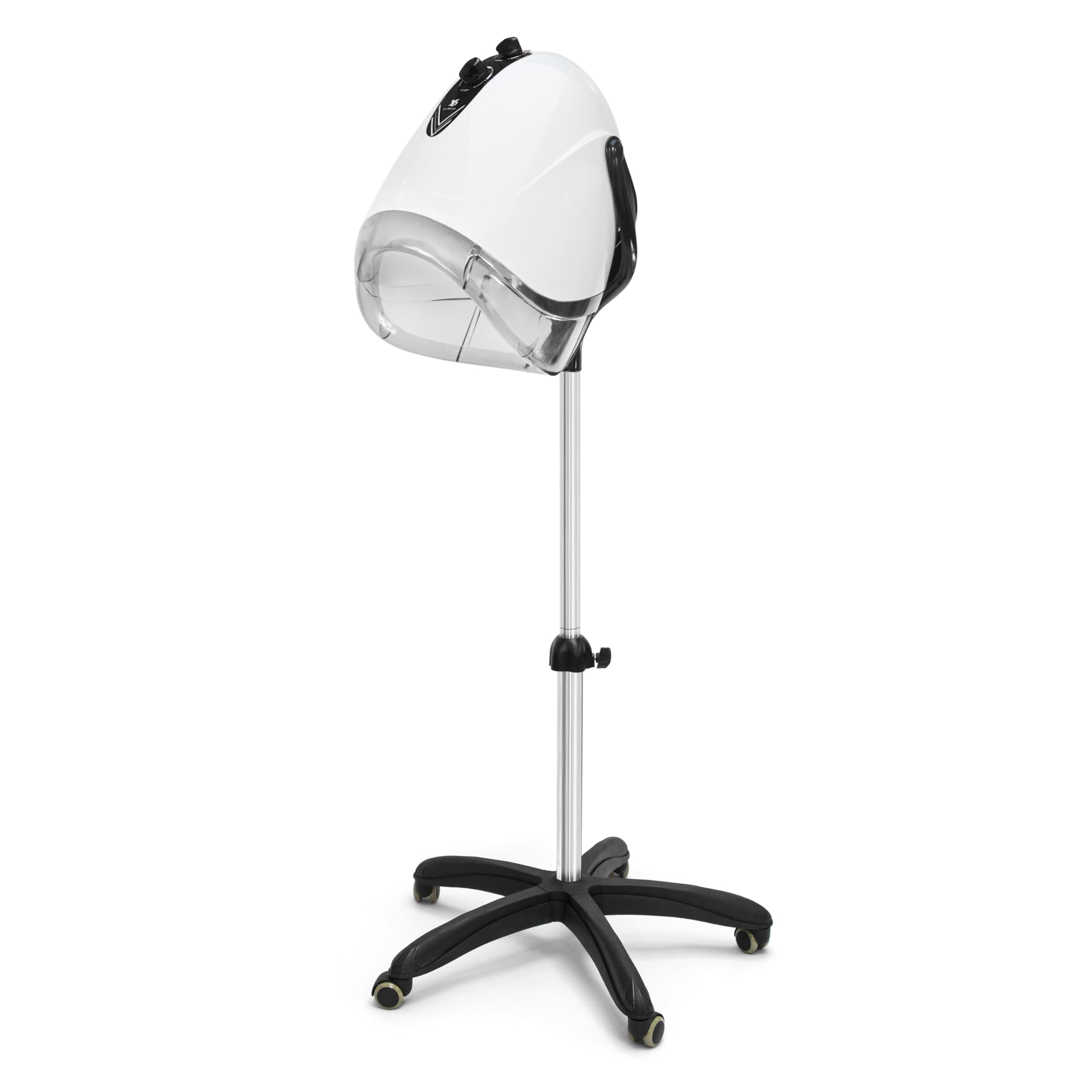 Elitzia Ionic 1000W Professional Hooded Hair Dryer Salon Standard Hair Drying Machine with Two Speed and Heat Settin Efficient Uniform Drying Heating Device for Home and Salon ET194 White