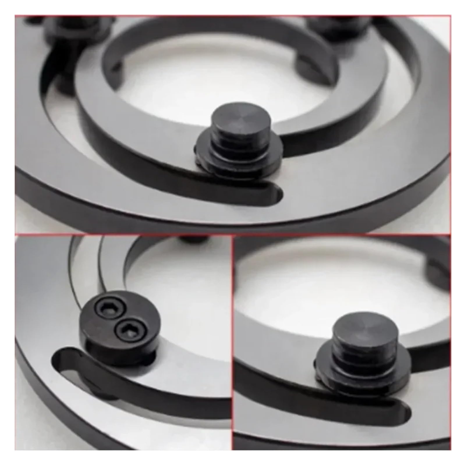 Anillo de perforación de mandíbula suave ajustable for portabrocas de torno CNC, alta precisión, 0,005, 4-15 pulgadas(5 Inch)