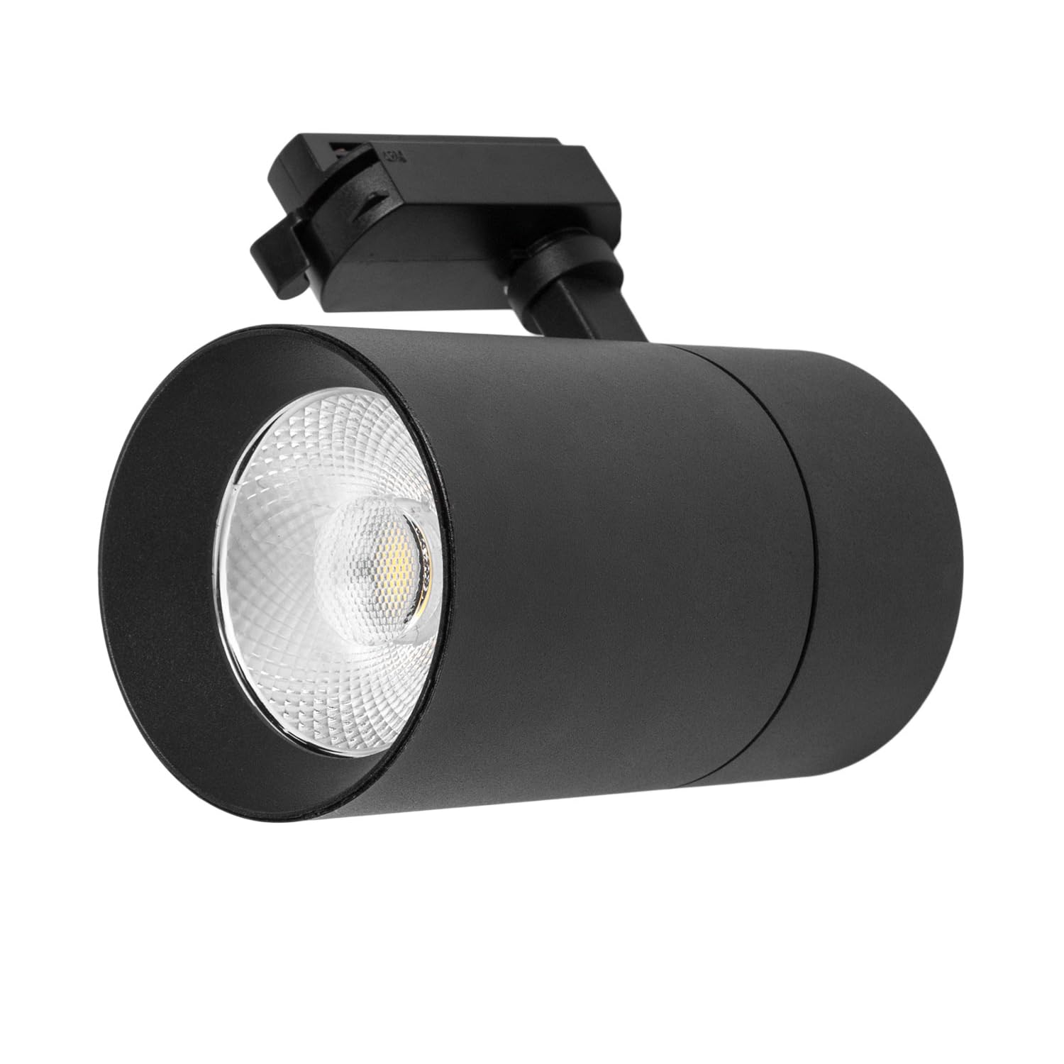 Plafonnier LED Blaupunkt rail triphasé 30W spot orientable noir dimmable 2700 Lm