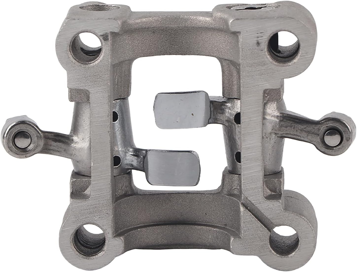 Acouto 64mm Rocker Arms Camshaft Holder Assembly for GY6 50 ATV 139QMB 137 High Engine Rocker Arm Cam Shaft Holder Bracket Assembly
