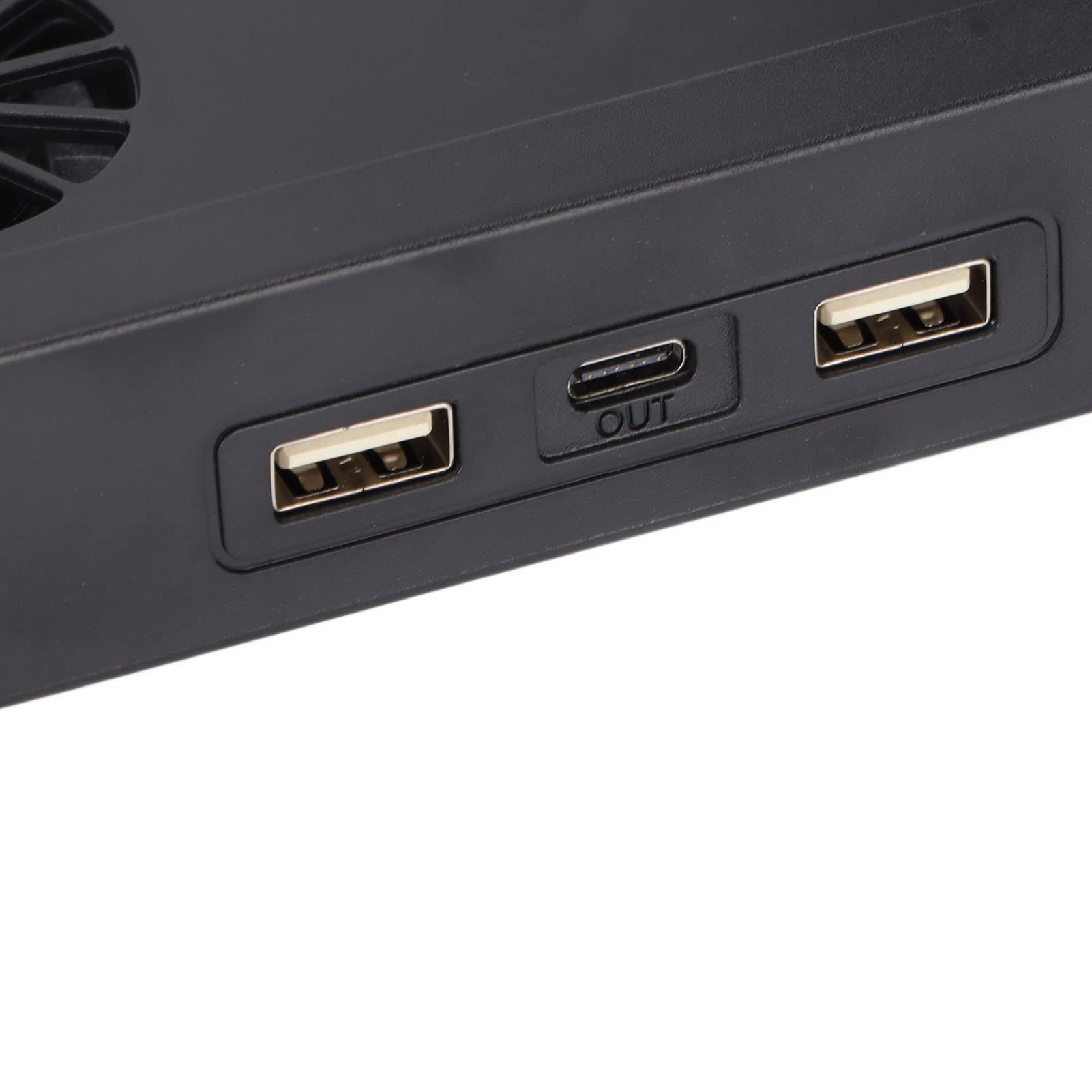 Soporte de Refrigeración Vertical para Consola Series X de Refrigeración Eficiente Base Multifuncional de Carga Dual para Jugadores Negro