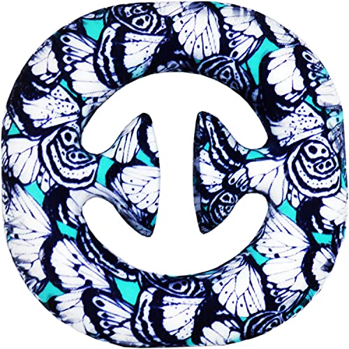 FLIRTARE Silicona alivio del estrés mano Snap It Fidget Toy (mariposa) Cover