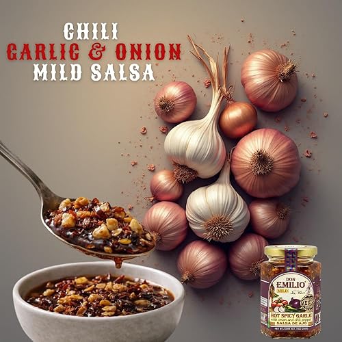 Miniatura 2 de Don Emilio Salsa Macha Salsa Macha - Salsa de ajo y chile picante, aceite crujiente de chile picante, ajo y cebolla, pasta de chile totalmente