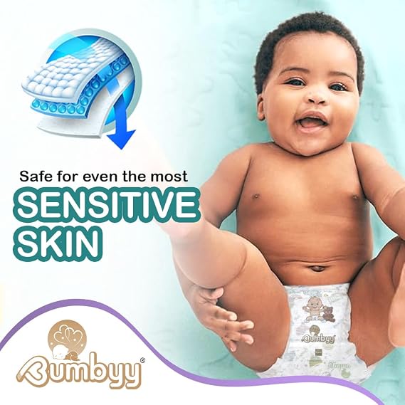 Baby Pull-Up Nappy Pants Size 4, 27 Nappies (01 Pack) 9-15 kg. | Hypoallergenic Protection. Leak Proof Pull Ups. Soft For Sensitive Skin. 12 Hour Dry Guard. Flexible Comfort Fit.