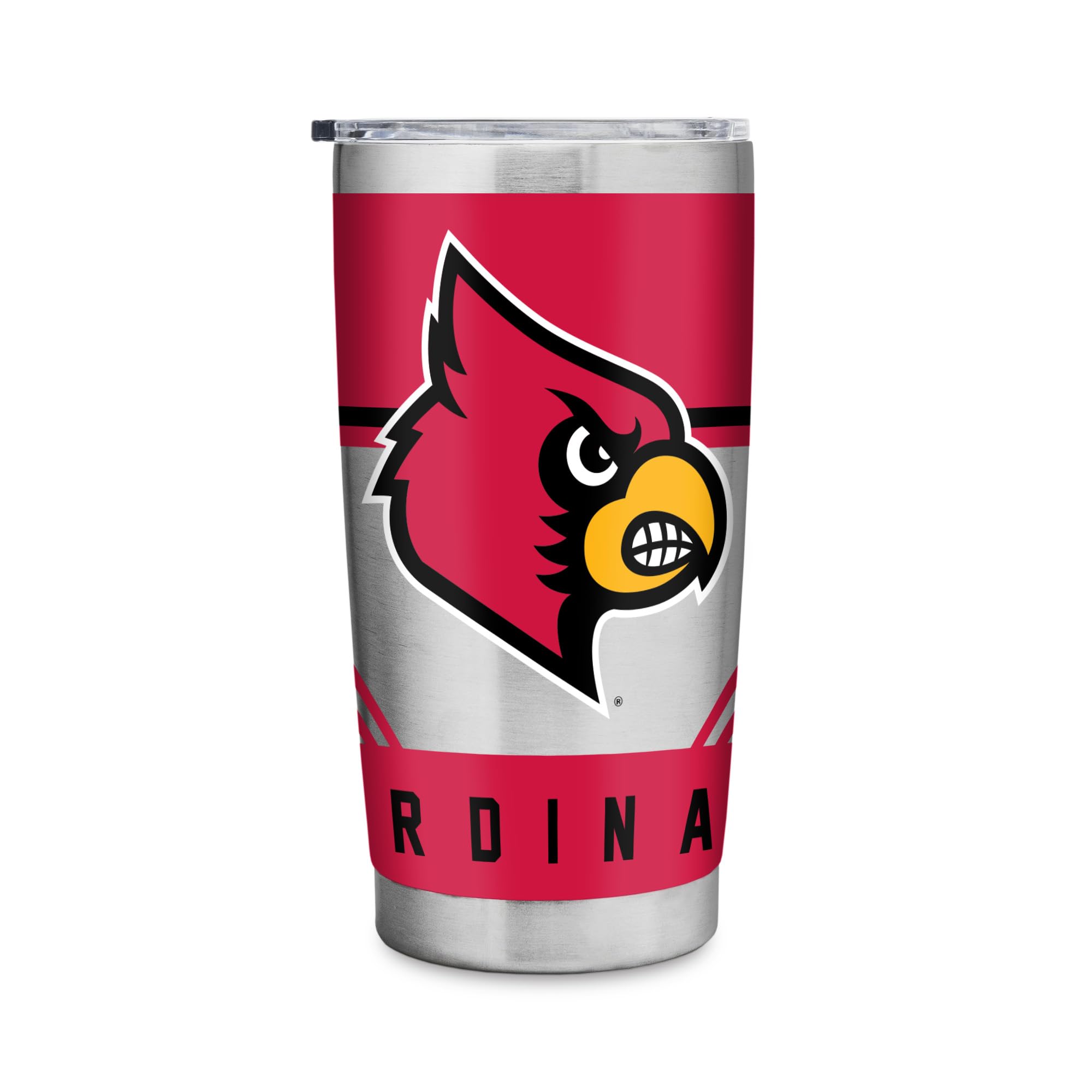 Gobelet Louisville Cardinals Rico Industries en acier pour café et cocktail